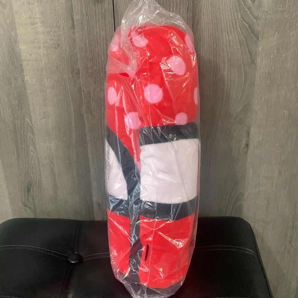 New Hello Kitty Red With Pink Polka Dots Large 34